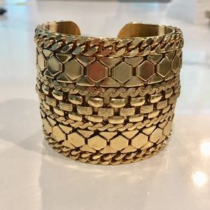 DANNIJO Chain Link Frankie Cuff Bracelet